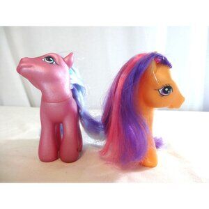 My Little Pony Scootaloo G3 +  Sweetberry‎ Hasbro 2002 Strawberry cutie Mark
